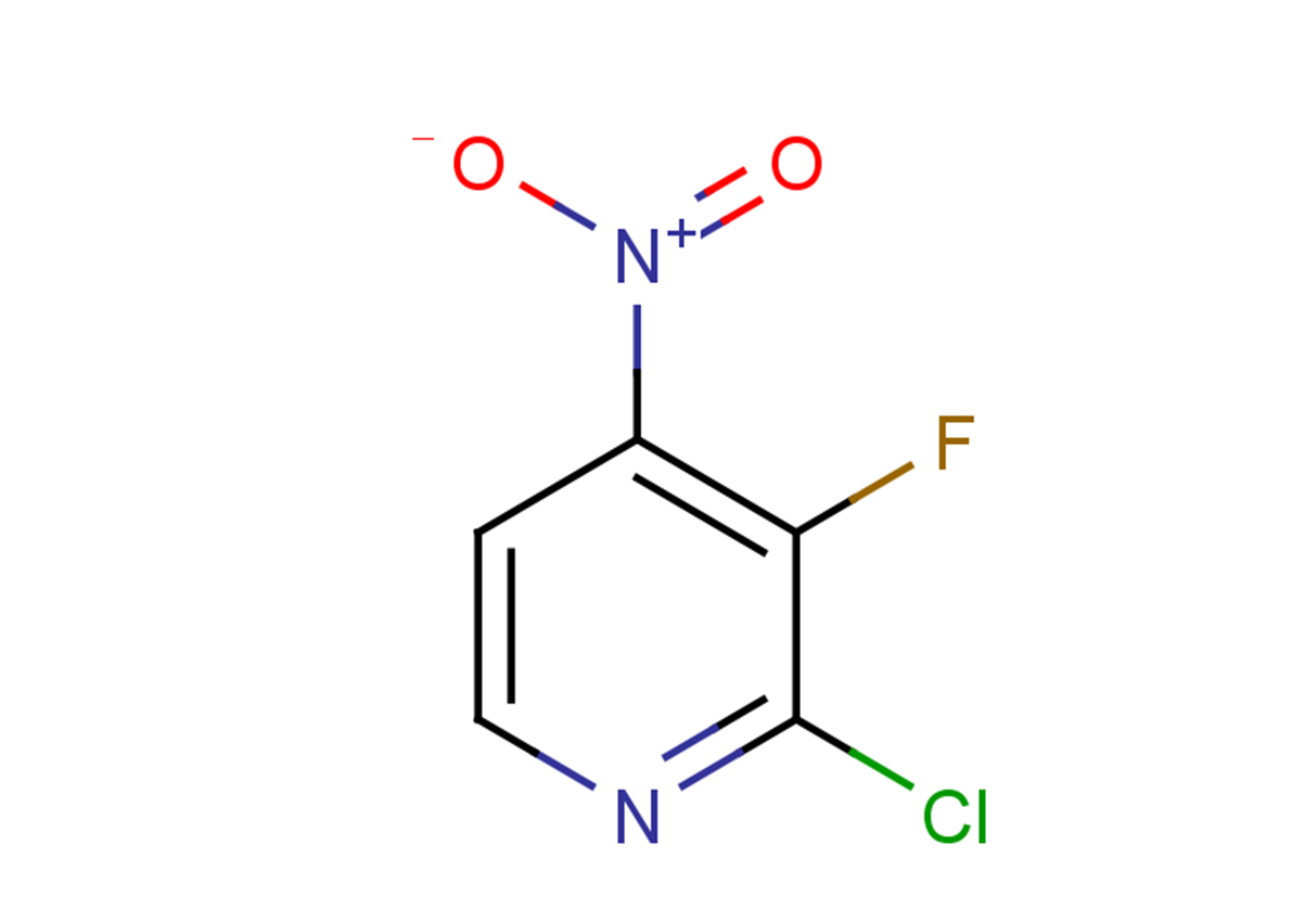 2-chloro-3-fluoro-4-nitropyridine