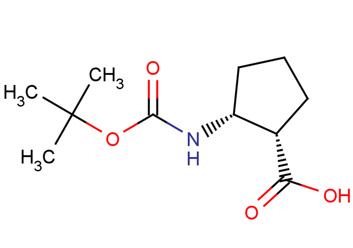(1S,2R)-2-{[(tert-butoxy)carbonyl]amino}cyclopentane-1-carboxylic acid