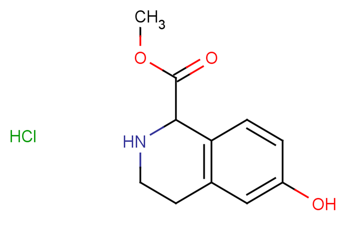 methyl 6-hydroxy-1,2,3,4-tetrahydroisoquinoline-1-carboxylate hydrochloride