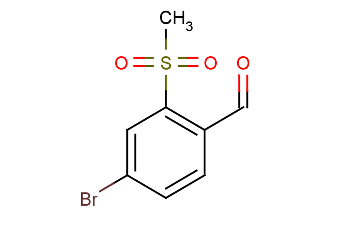 4-bromo-2-methanesulfonylbenzaldehyde