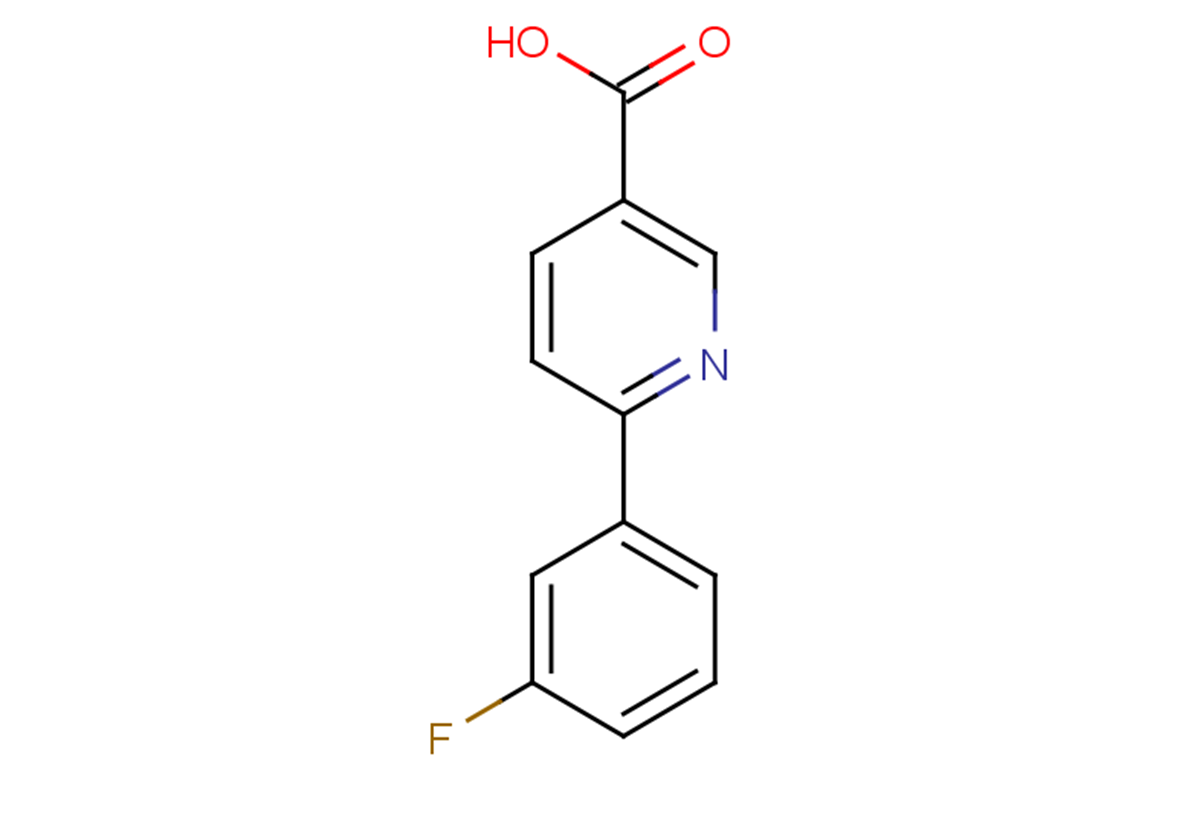 6-(3-fluorophenyl)pyridine-3-carboxylic acid