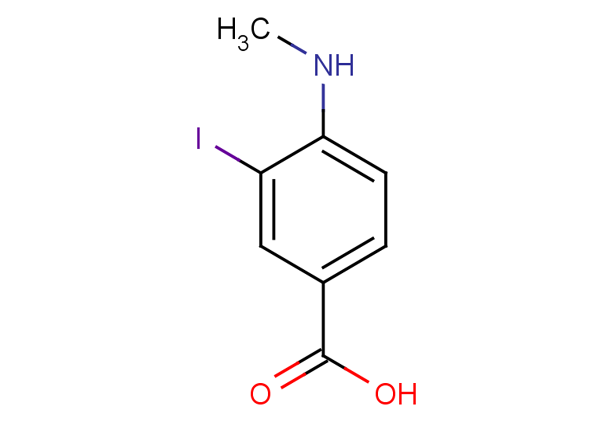 3-iodo-4-(methylamino)benzoic acid