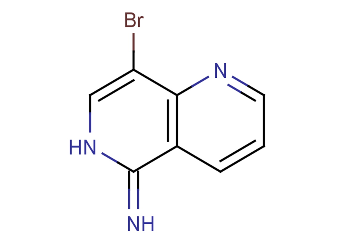 8-bromo-5,6-dihydro-1,6-naphthyridin-5-imine