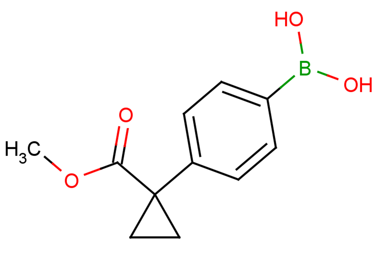 methyl 1-[4-(dihydroxyboranyl)phenyl]cyclopropane-1-carboxylate