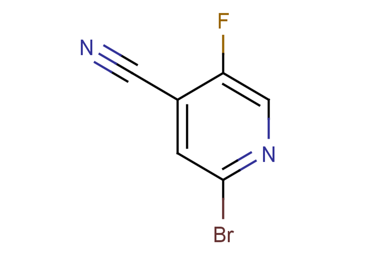 2-bromo-5-fluoropyridine-4-carbonitrile