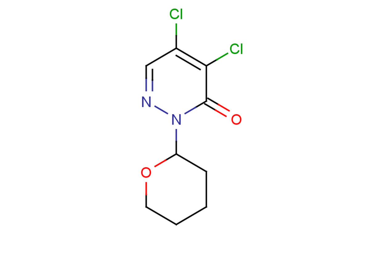 4,5-dichloro-2-(oxan-2-yl)-2,3-dihydropyridazin-3-one