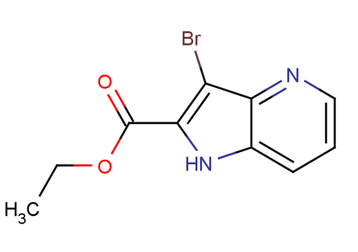 ethyl 3-bromo-1H-pyrrolo[3,2-b]pyridine-2-carboxylate