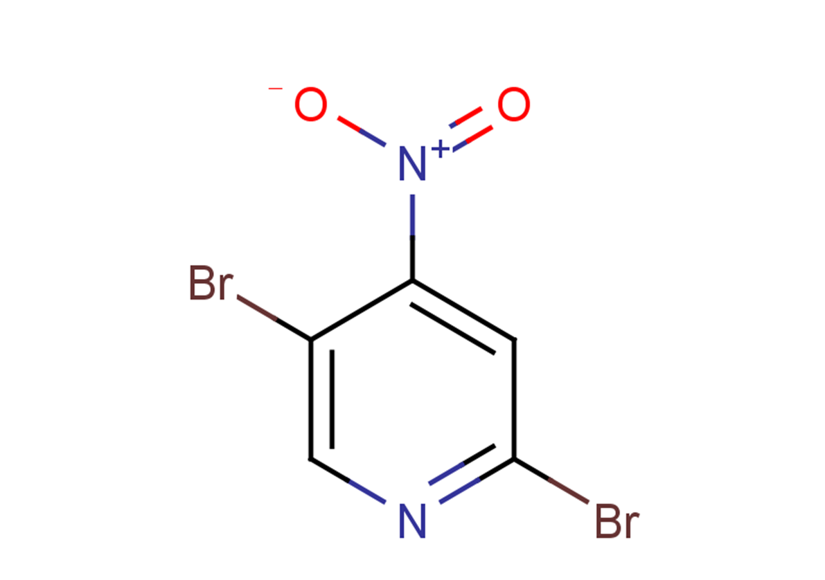 2,5-dibromo-4-nitropyridine
