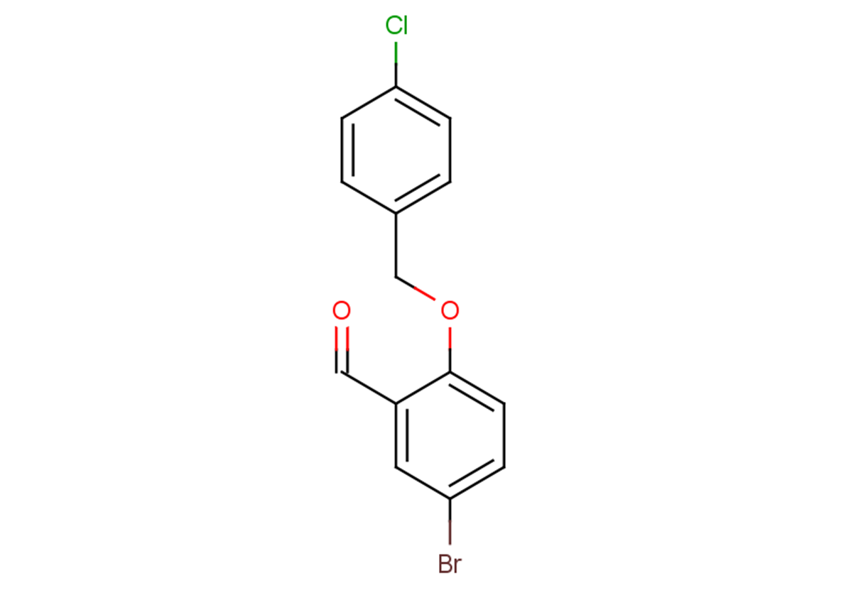 5-bromo-2-[(4-chlorophenyl)methoxy]benzaldehyde