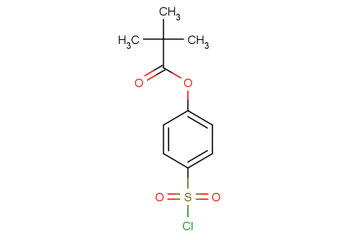 4-(chlorosulfonyl)phenyl 2,2-dimethylpropanoate