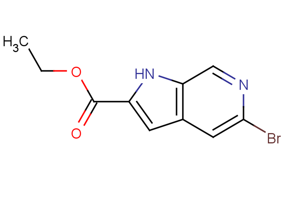 ethyl 5-bromo-1H-pyrrolo[2,3-c]pyridine-2-carboxylate