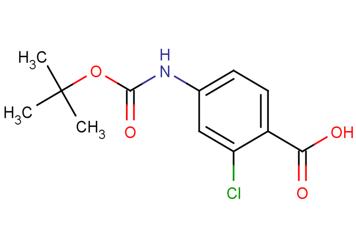 4-{[(tert-butoxy)carbonyl]amino}-2-chlorobenzoic acid