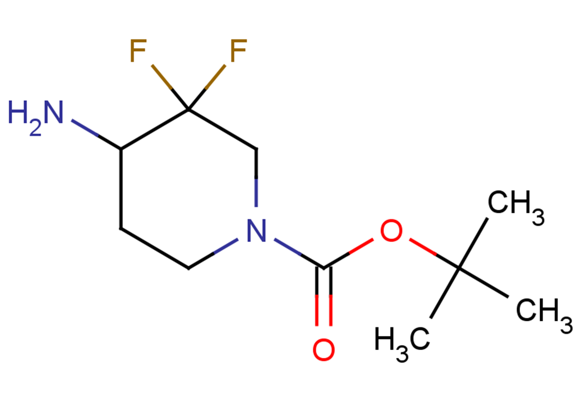 tert-butyl 4-amino-3,3-difluoropiperidine-1-carboxylate
