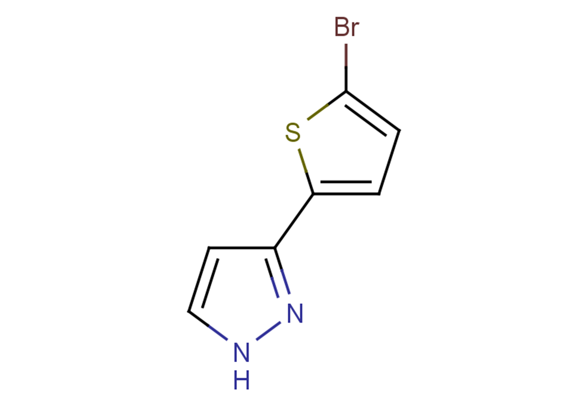3-(5-bromothiophen-2-yl)-1H-pyrazole