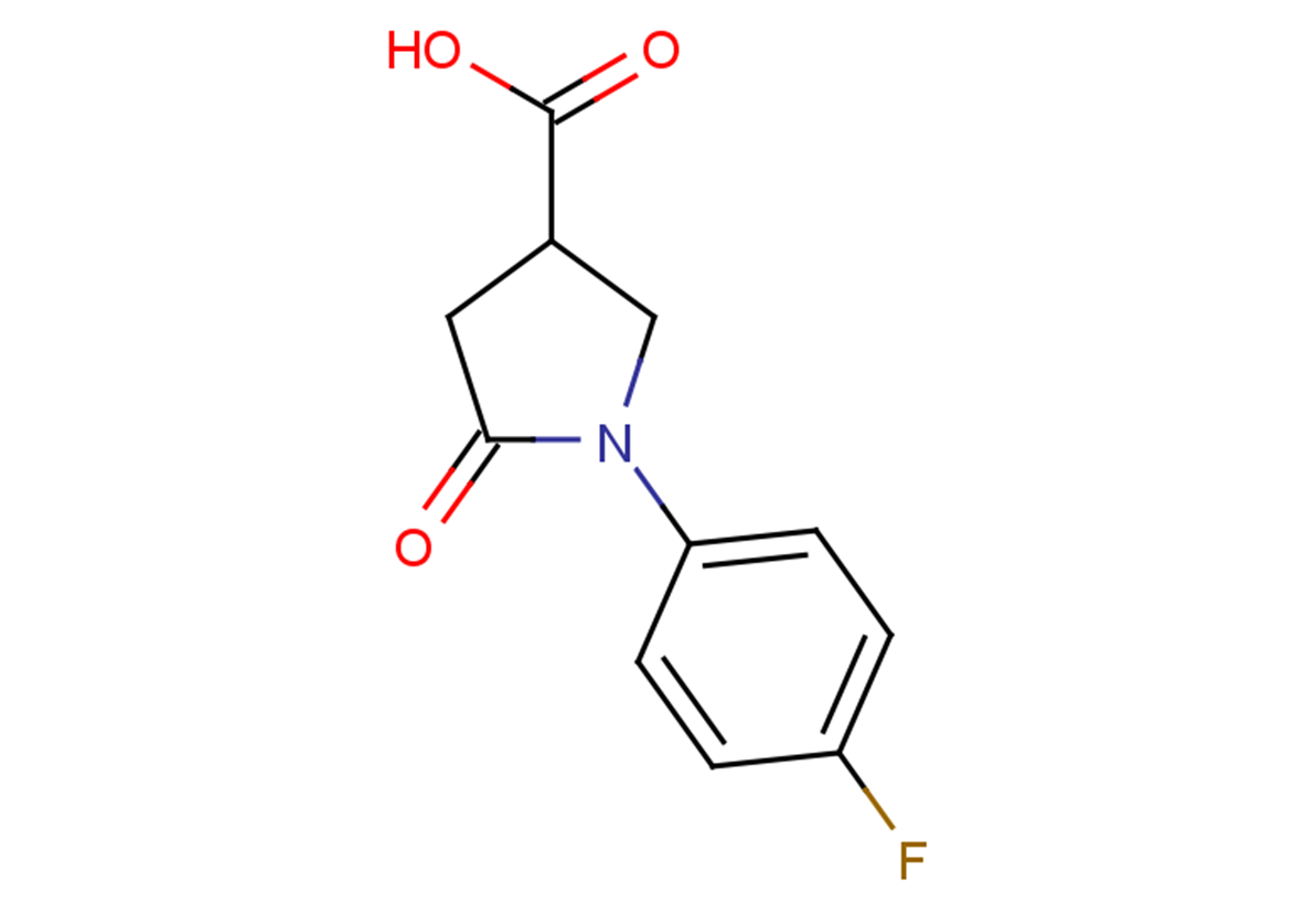 1-(4-fluorophenyl)-5-oxopyrrolidine-3-carboxylic acid