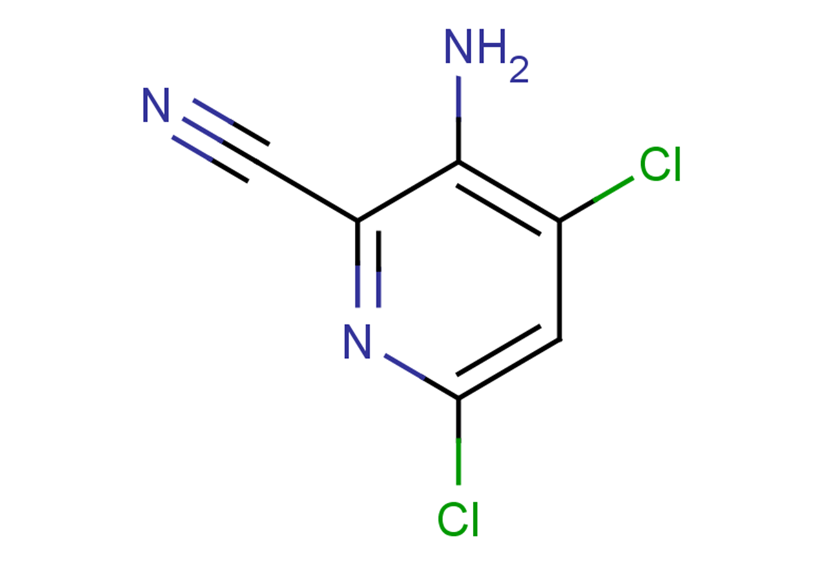 3-amino-4,6-dichloropyridine-2-carbonitrile