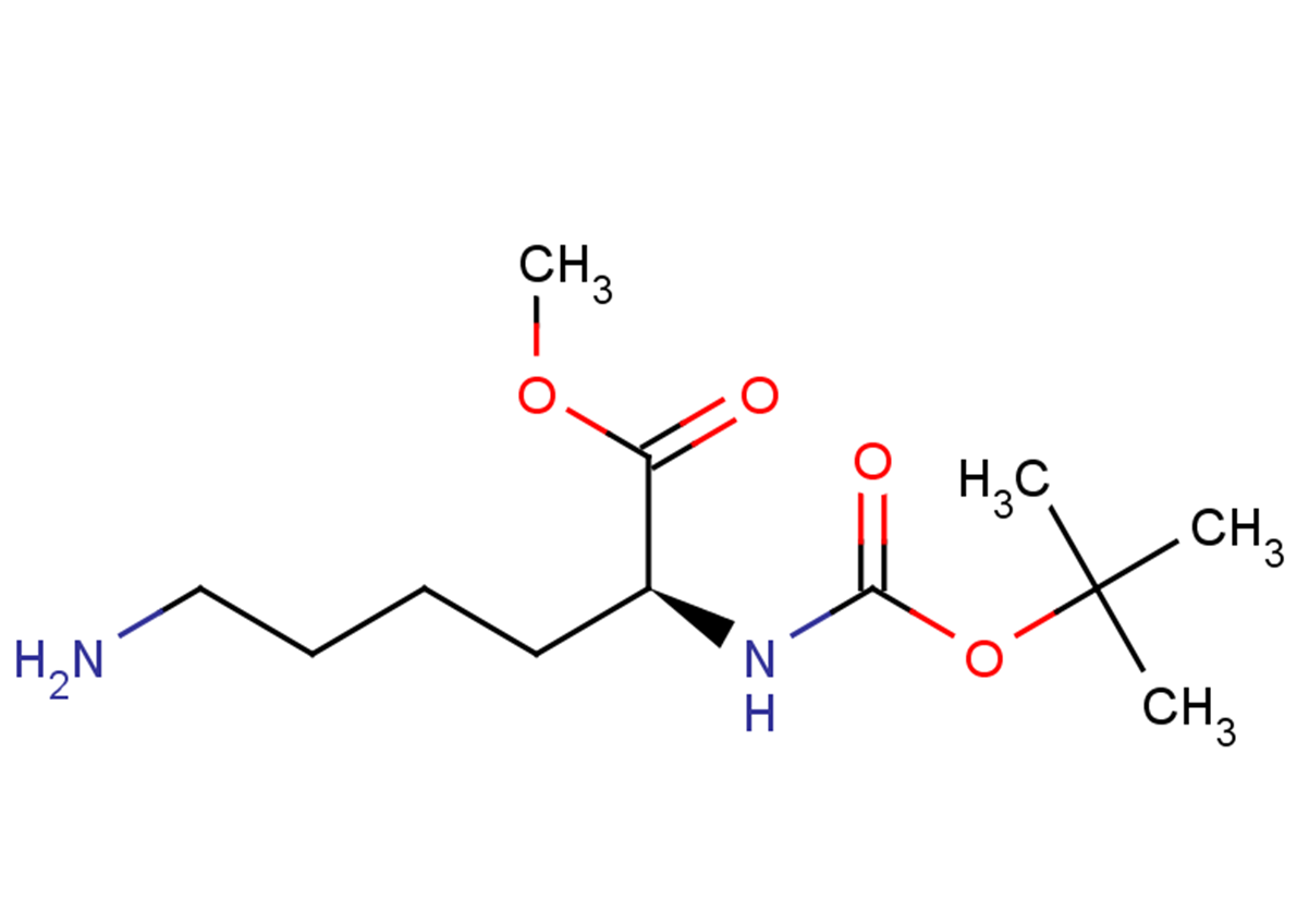 methyl (2S)-6-amino-2-{[(tert-butoxy)carbonyl]amino}hexanoate
