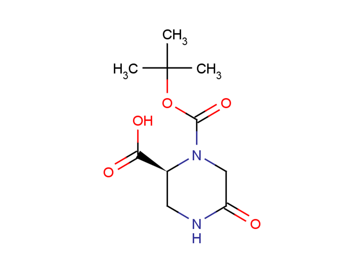 (2S)-1-[(tert-butoxy)carbonyl]-5-oxopiperazine-2-carboxylic acid