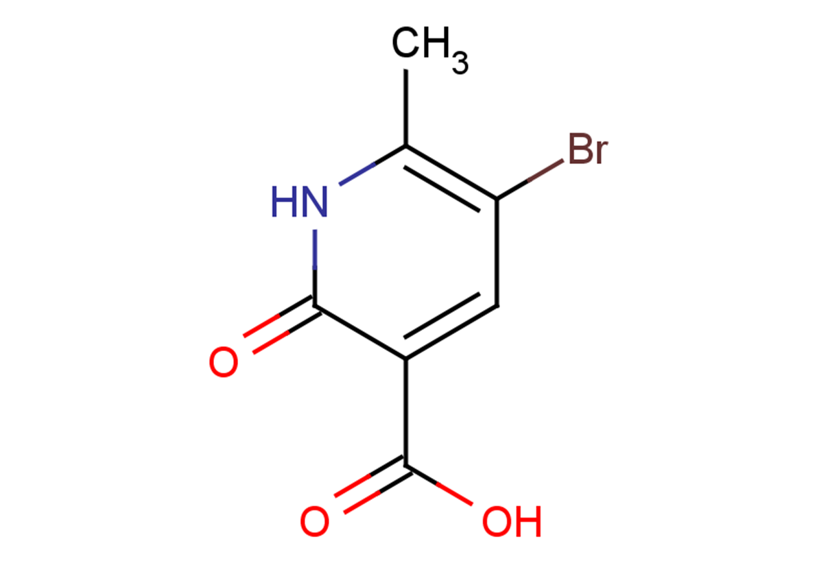 5-bromo-6-methyl-2-oxo-1,2-dihydropyridine-3-carboxylic acid