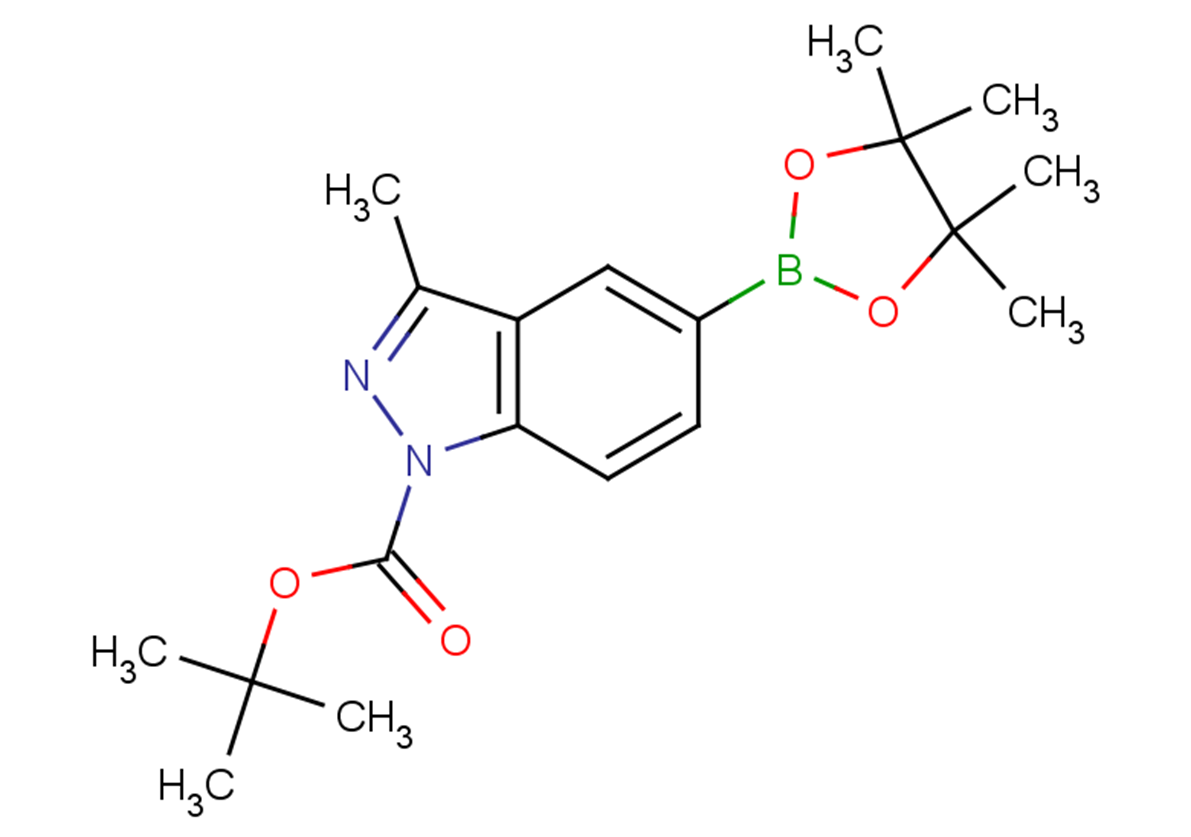 tert-butyl 3-methyl-5-(4,4,5,5-tetramethyl-1,3,2-dioxaborolan-2-yl)-1H-indazole-1-carboxylate