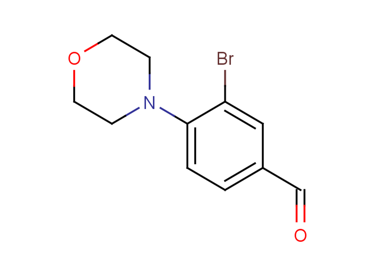 3-bromo-4-(morpholin-4-yl)benzaldehyde