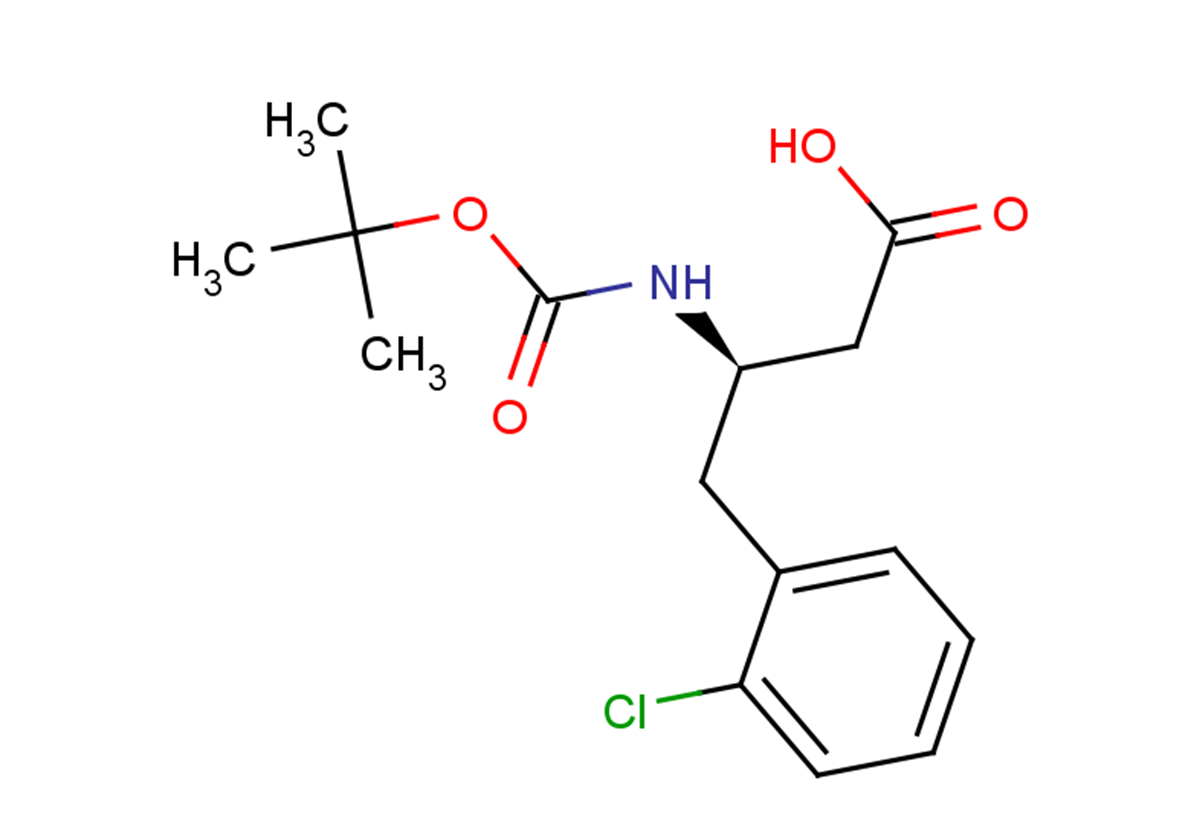 (3R)-3-{[(tert-butoxy)carbonyl]amino}-4-(2-chlorophenyl)butanoic acid