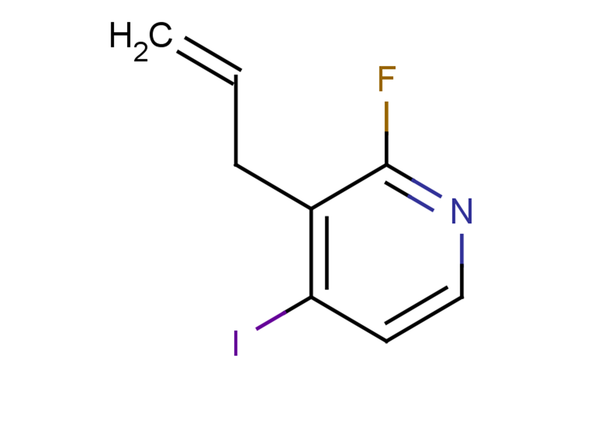 2-fluoro-4-iodo-3-(prop-2-en-1-yl)pyridine