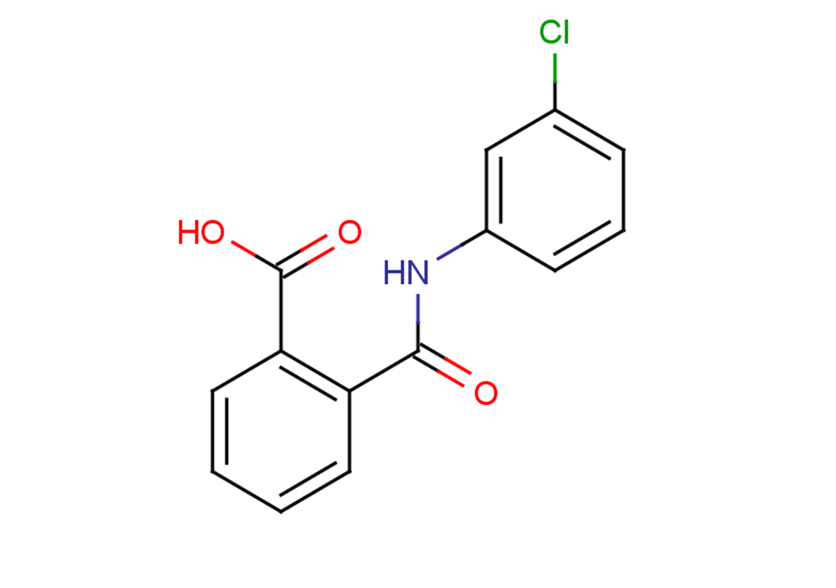 2-[(3-chlorophenyl)carbamoyl]benzoic acid