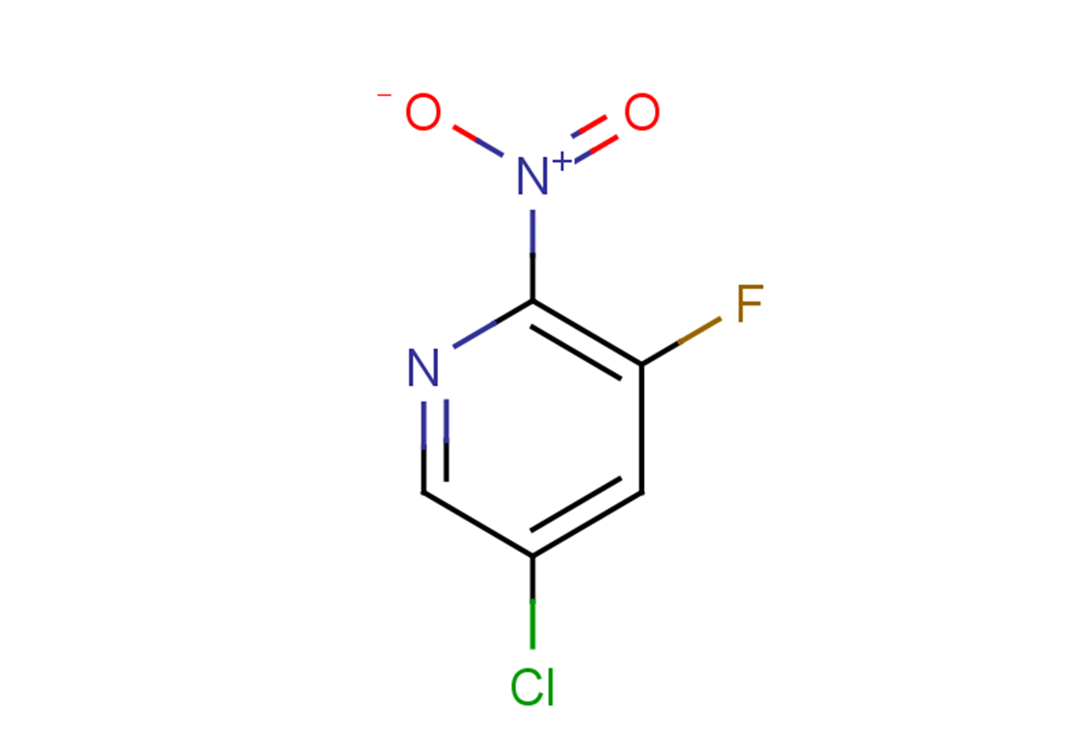 5-chloro-3-fluoro-2-nitropyridine