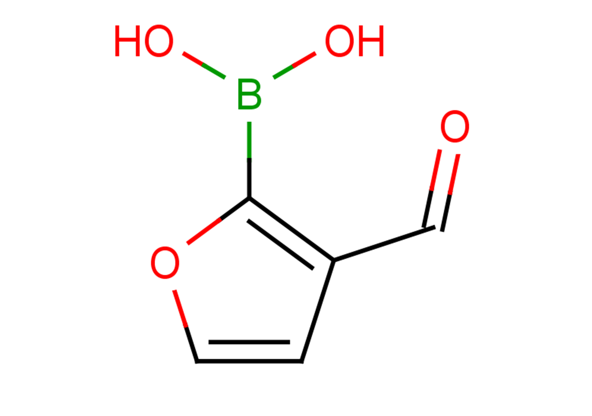 2-(dihydroxyboranyl)furan-3-carbaldehyde