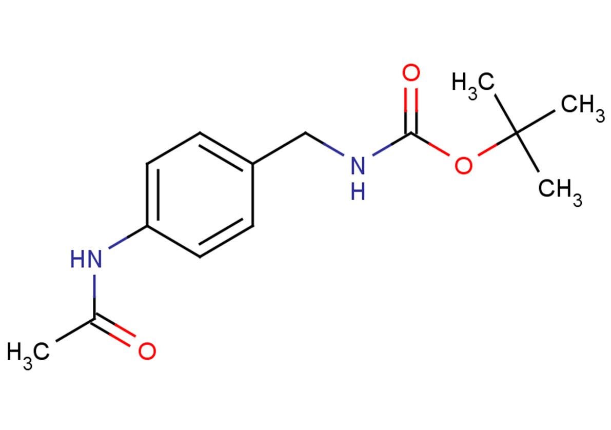 tert-butyl N-[(4-acetamidophenyl)methyl]carbamate