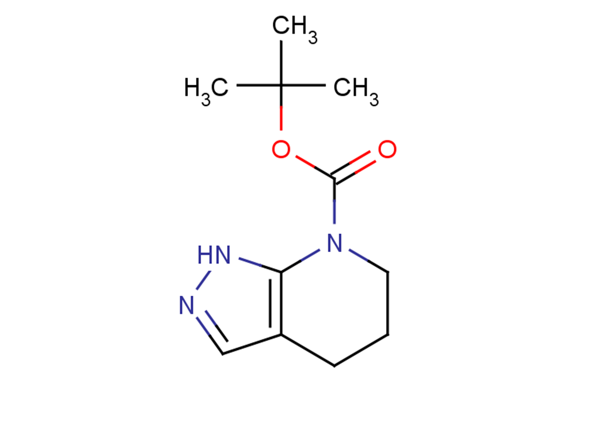 tert-butyl 1H,4H,5H,6H,7H-pyrazolo[3,4-b]pyridine-7-carboxylate