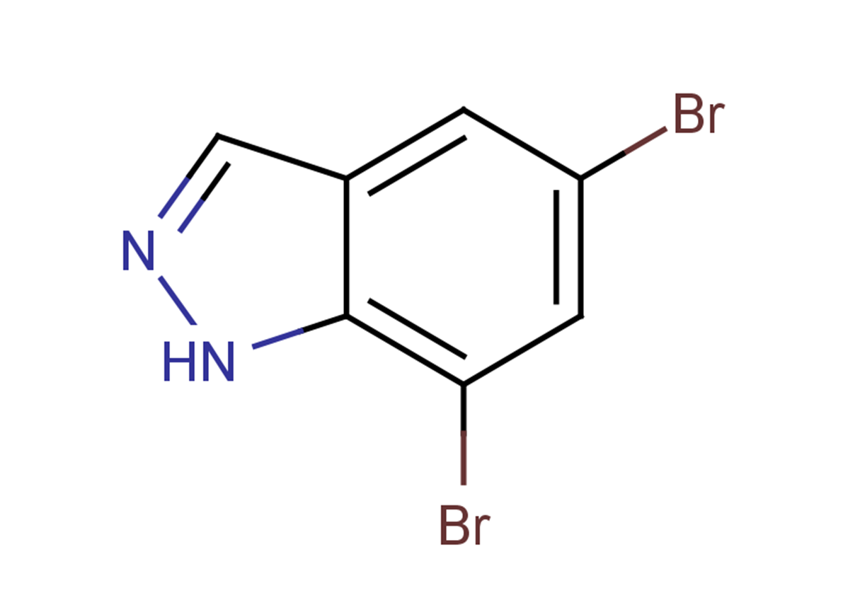 5,7-dibromo-1H-indazole
