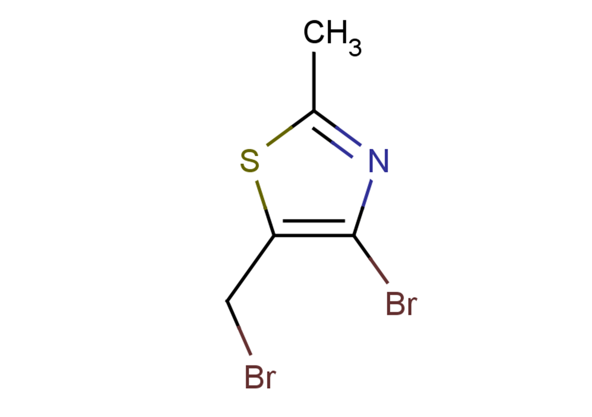 4-bromo-5-(bromomethyl)-2-methyl-1,3-thiazole