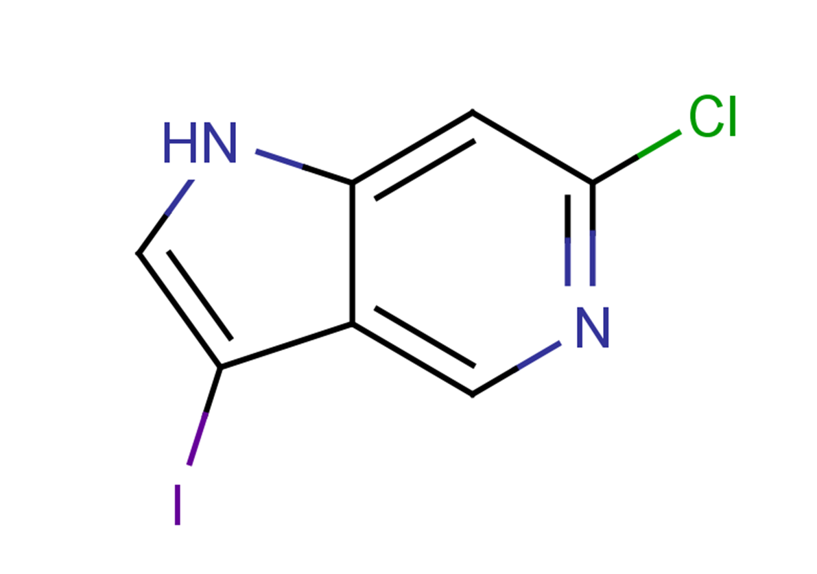 6-chloro-3-iodo-1H-pyrrolo[3,2-c]pyridine