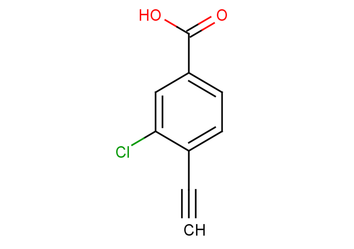 3-chloro-4-ethynylbenzoic acid