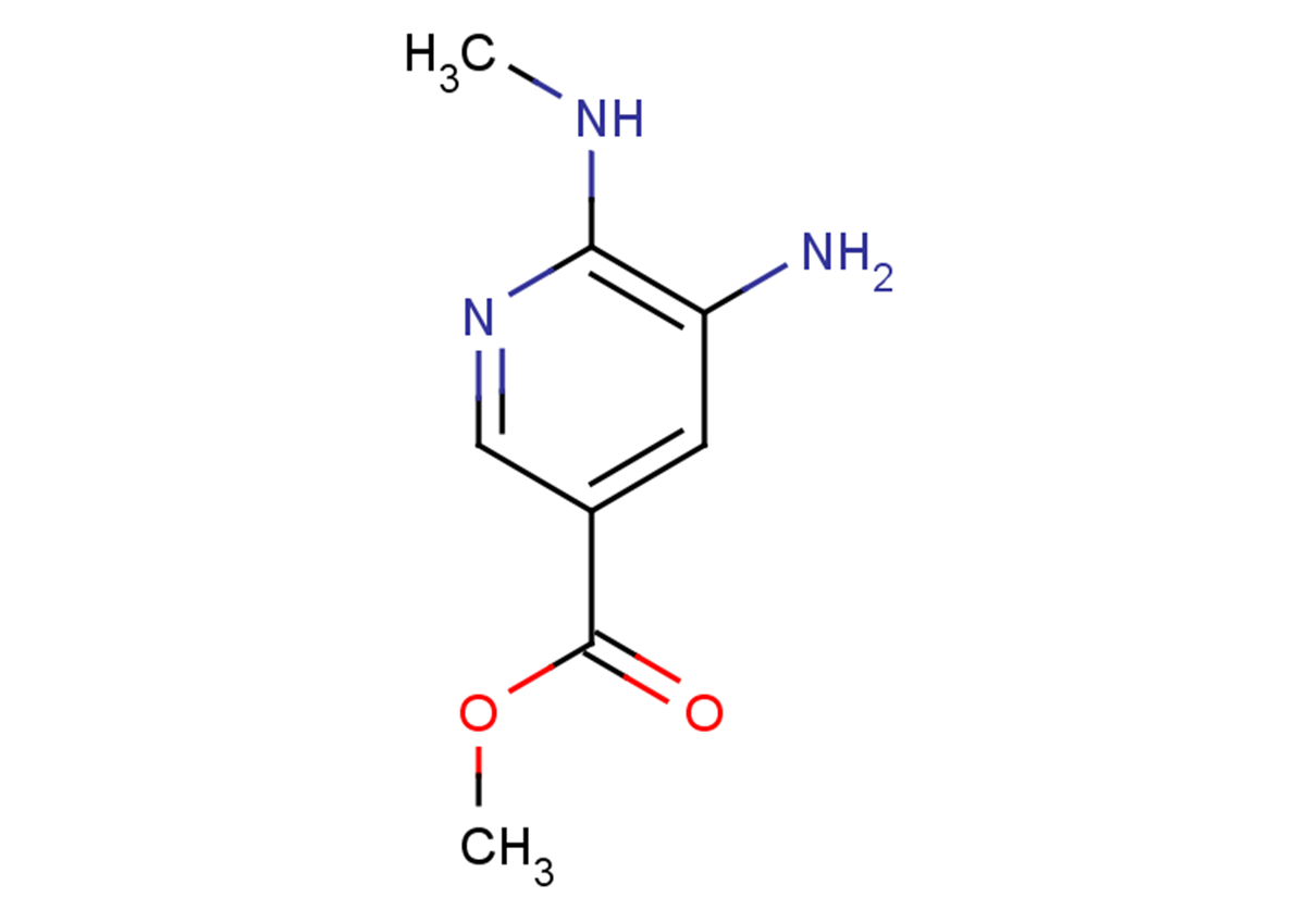 methyl 5-amino-6-(methylamino)pyridine-3-carboxylate