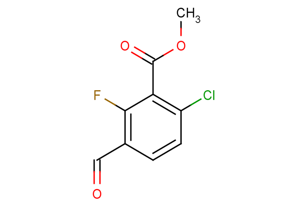methyl 6-chloro-2-fluoro-3-formylbenzoate
