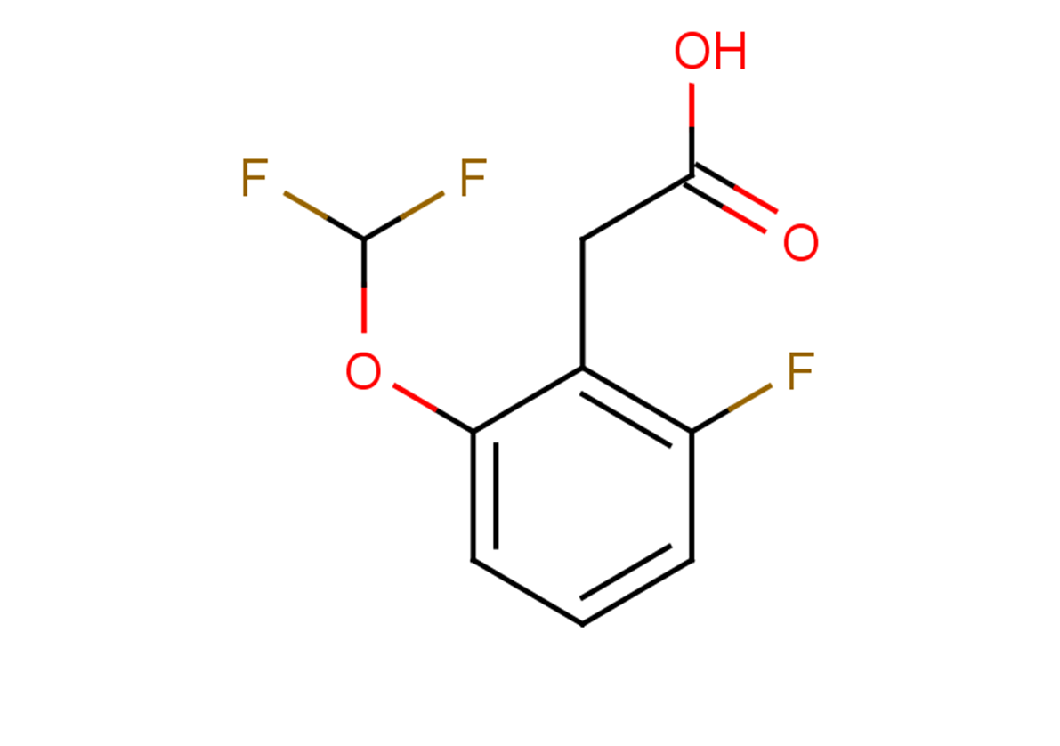 2-[2-(difluoromethoxy)-6-fluorophenyl]acetic acid