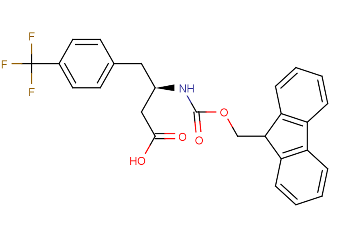 (3R)-3-{[(9H-fluoren-9-ylmethoxy)carbonyl]amino}-4-[4-(trifluoromethyl)phenyl]butanoic acid