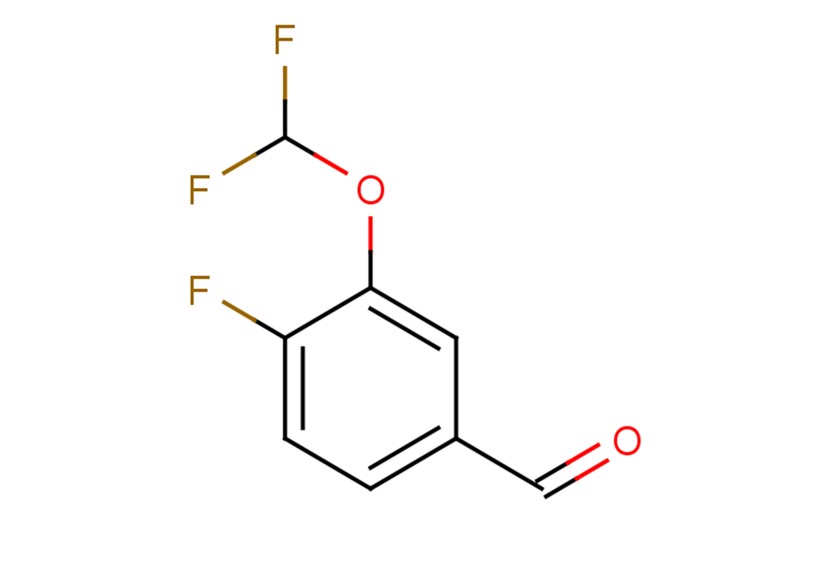 3-(difluoromethoxy)-4-fluorobenzaldehyde