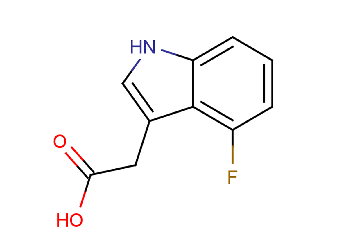 2-(4-fluoro-1H-indol-3-yl)acetic acid