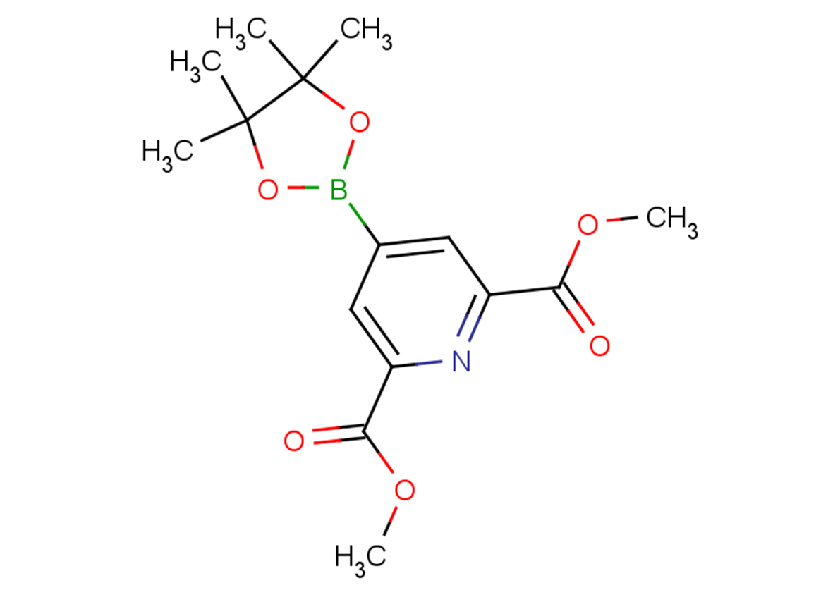 2,6-dimethyl 4-(4,4,5,5-tetramethyl-1,3,2-dioxaborolan-2-yl)pyridine-2,6-dicarboxylate