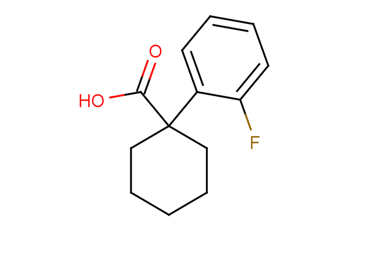 1-(2-fluorophenyl)cyclohexane-1-carboxylic acid