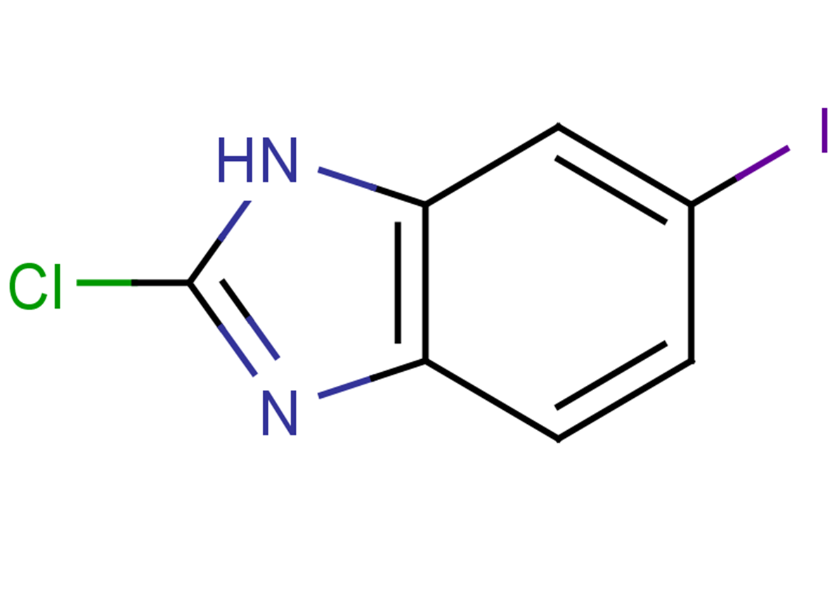 2-chloro-6-iodo-1H-1,3-benzodiazole