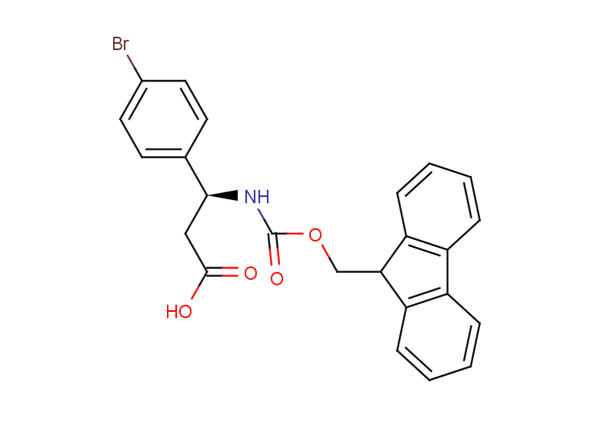 (3S)-3-(4-bromophenyl)-3-{[(9H-fluoren-9-ylmethoxy)carbonyl]amino}propanoic acid