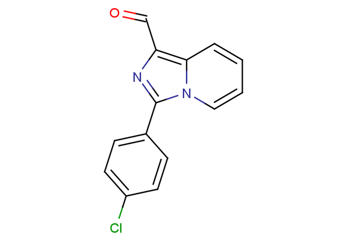 3-(4-chlorophenyl)imidazo[1,5-a]pyridine-1-carbaldehyde
