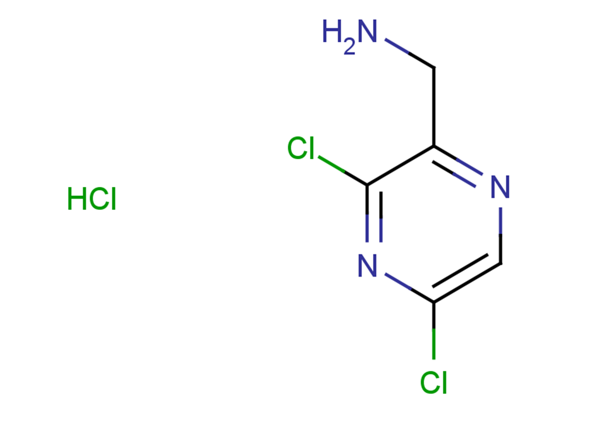 (3,5-dichloropyrazin-2-yl)methanamine hydrochloride