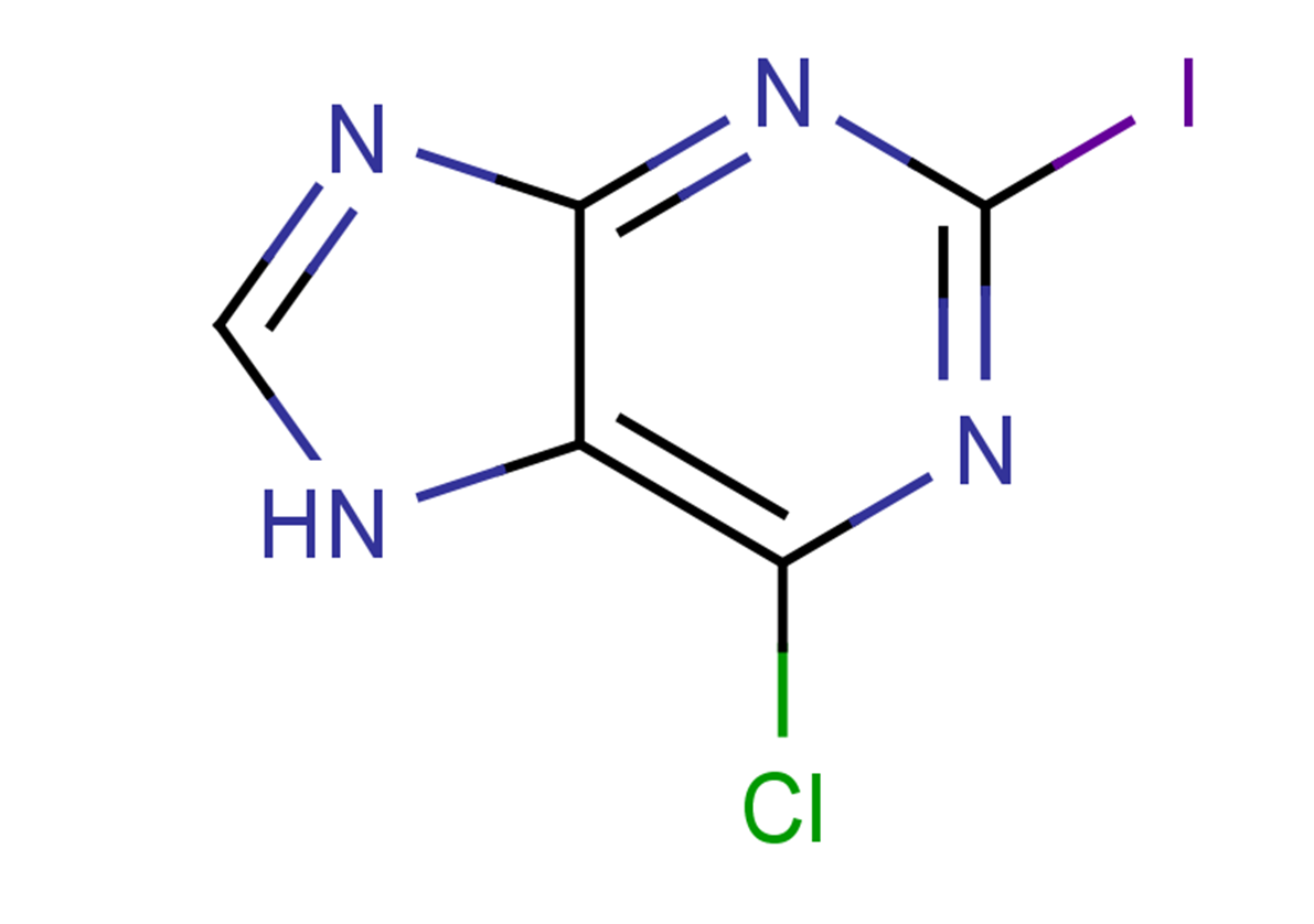 6-chloro-2-iodo-7H-purine