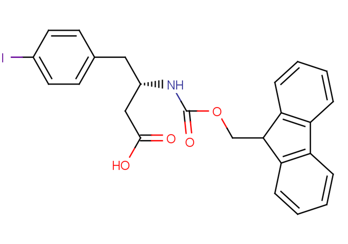 (3S)-3-{[(9H-fluoren-9-ylmethoxy)carbonyl]amino}-4-(4-iodophenyl)butanoic acid